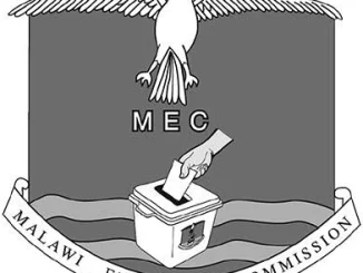 Malawi Electoral Commission logo with a bird and ballot box.