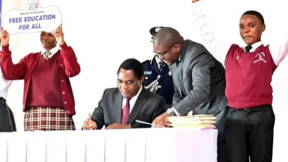 Hakainde Hichilema Free Education- Malawi24