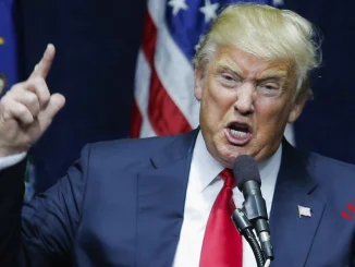 US President Donald Trump whose administration plans major changes to visa processing in Africa