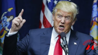 US President Donald Trump whose administration plans major changes to visa processing in Africa