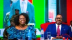 President Arthur Peter Mutharika with Vice President Jane Ansah