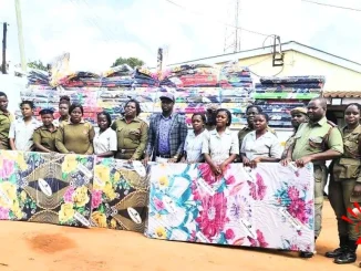 Authorities Recieving Mattresses- Malawi24