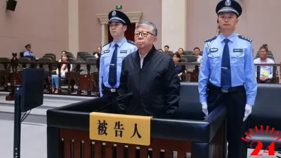 Former Chinese official Yang Youlin, who was sentenced to death after being convicted of accepting US$325 million in bribes.