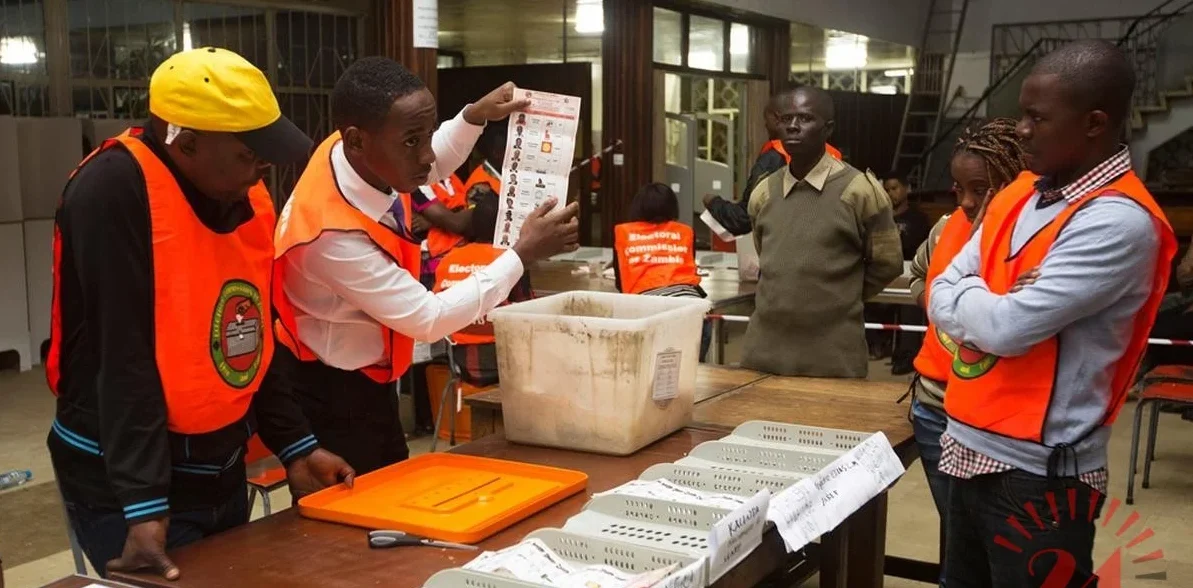 Zambia suspends election results counting