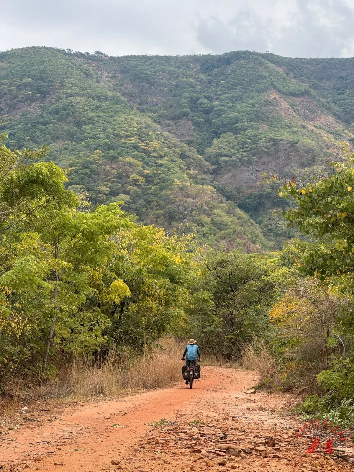 Swiss graduate swaps robotics for a bike across African