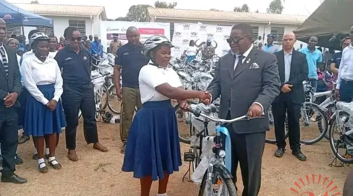 Minister Of Education And The Beneficiaries- Malawi24