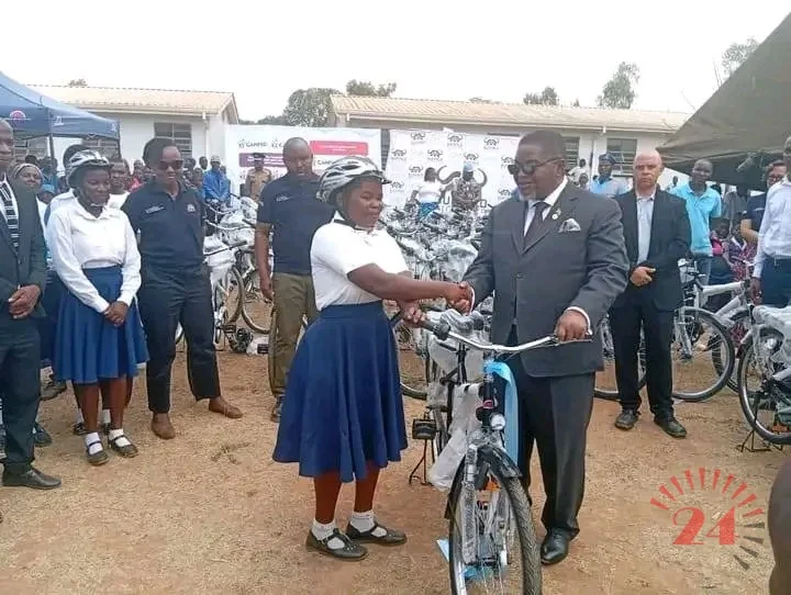 Bicycles take on child marriage in Malawi