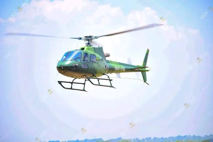 Malawi: Air Force receives refurbished Fennec helicopter