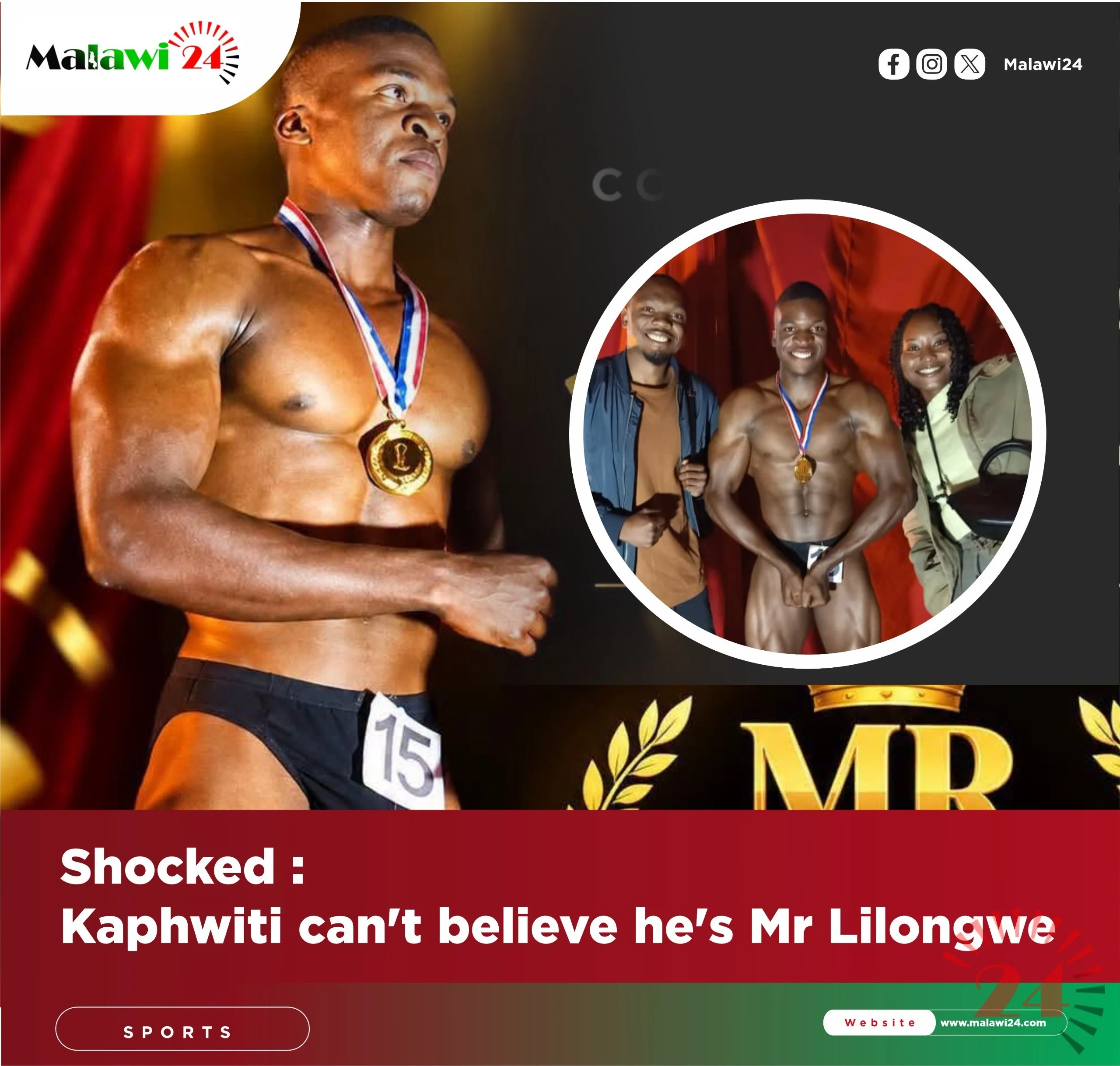 Kaphwiti wins Mr Lilongwe