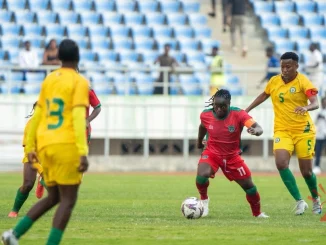 Scorchers Captain Tabitha Chawinga In Action At The Malawi Vs Scorchers Game 002- Malawi24
